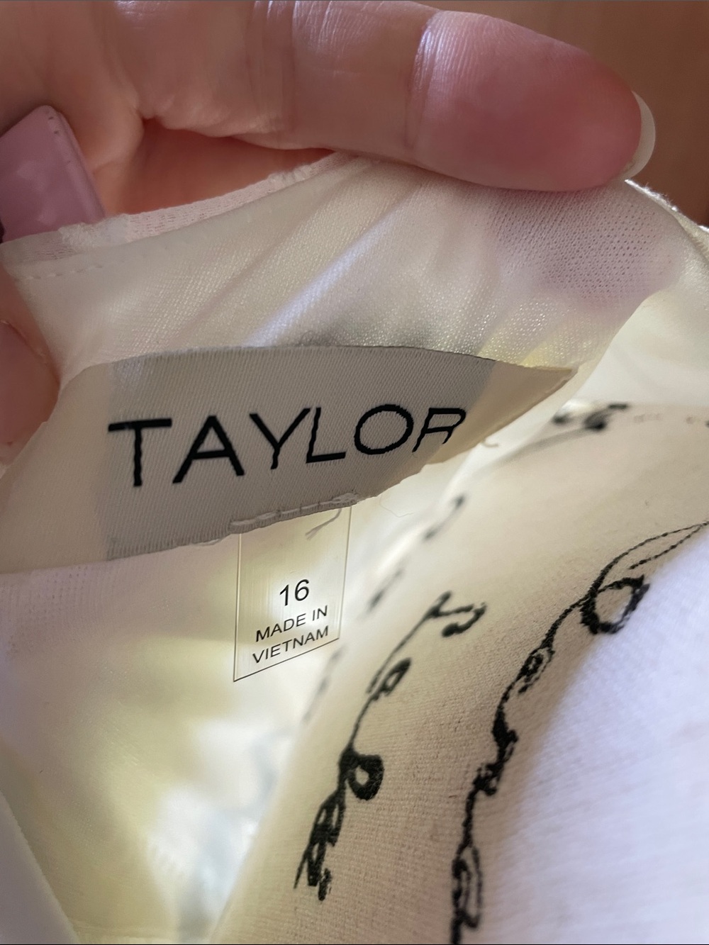 Taylor Cream Sleeveless Maxi Dress with Braided Waist - Picture 3 of 3
